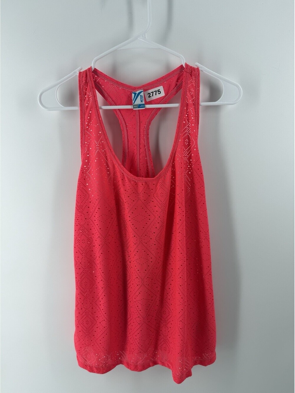 Active By Old Navy Loose Fit Tank Top Womans Size Medium Hot Pink Mesh